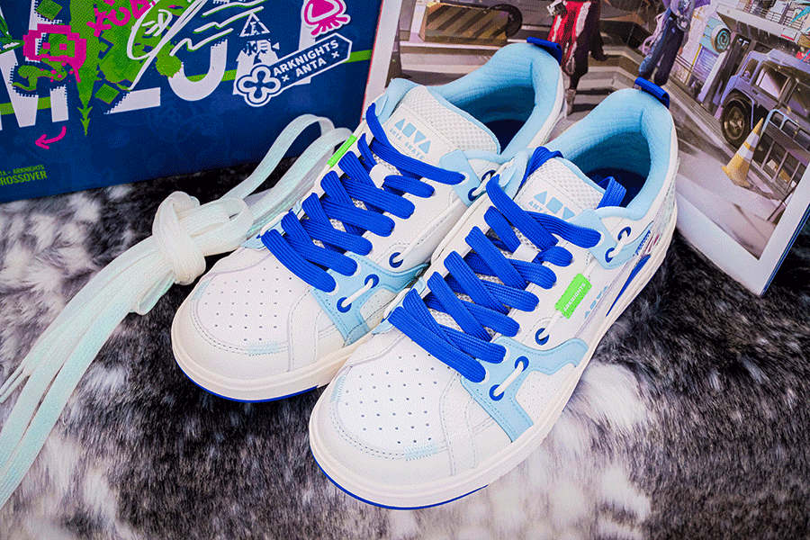 Arknights x ANTA Sneakers are even cooler in hand