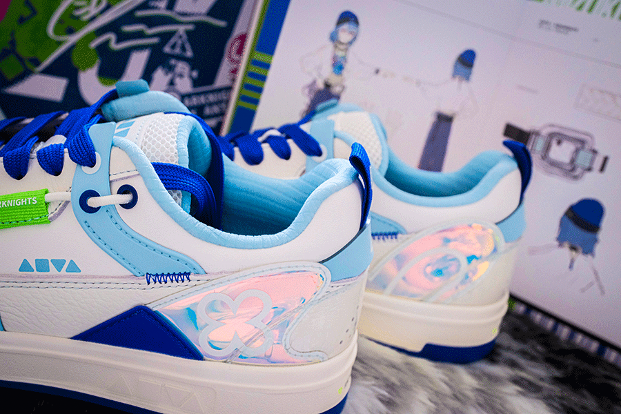 Arknights x ANTA Sneakers are even cooler in hand