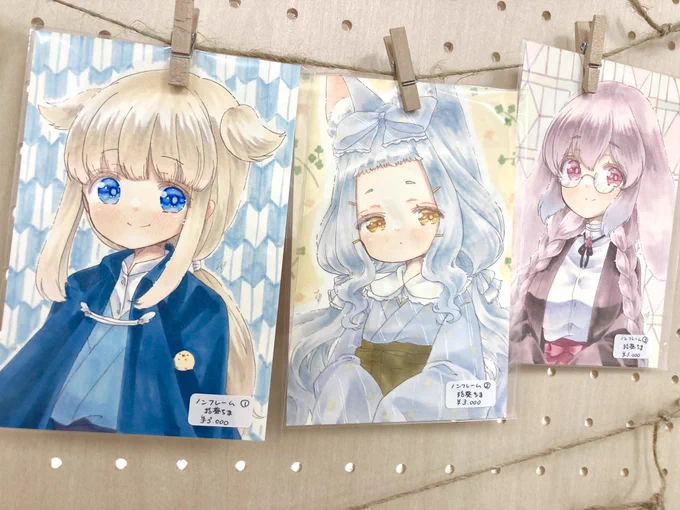 明日からgalleryglad.様( )で開催の #愛しの大正ロマン展 搬入してきました 今回は全体的にゆったり設営です 黒猫ちゃんがたくさんいました〜 和な雰囲気やモダンな感じもあって、全体的に落ち着いた綺麗な作品がたくさんありました オーナー様ともたくさん話せて楽しかった