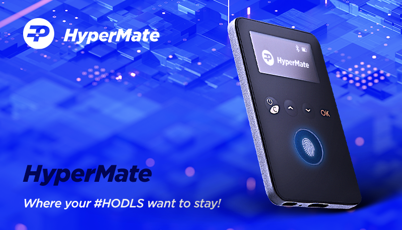 Let your #HODLs be secure with HyperMate! 🙌🔐

Our military-grade security, biometric authentication, multi-signature support, and offline storage keep your crypto secure! Get #HyperMate today, where your #crypto wants to stay! 😎