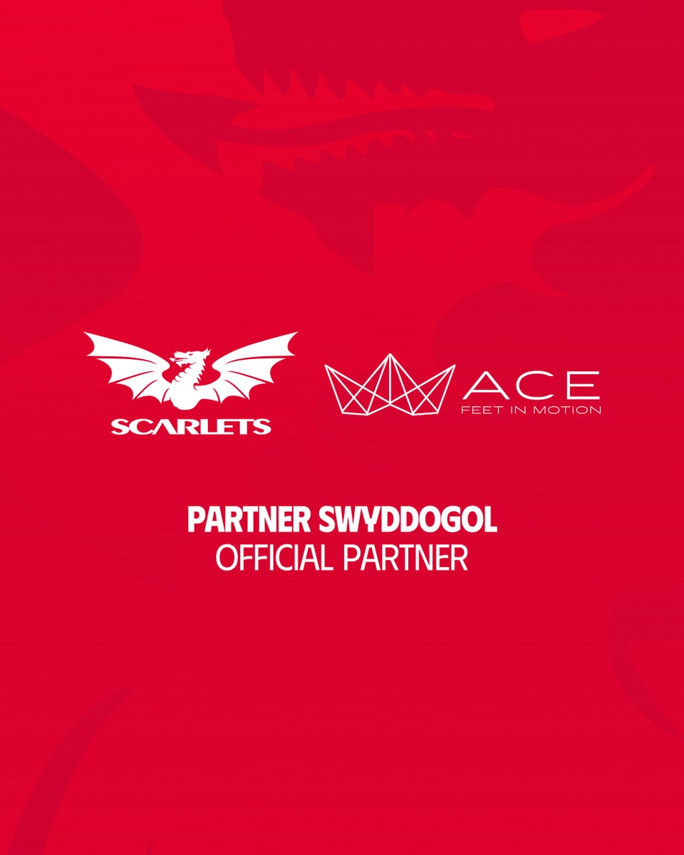 Scarlets are delighted to announce a new partnership with ACE Feet in Motion to assist the team’s medical department 🤝

Story | Stori 👉 bit.ly/46BsHtm

Rydym yn falch i gyhoeddi partneriaeth newydd gyda @FeetInMotionAce i gynorthwyo ein hadran feddygol 🤝
