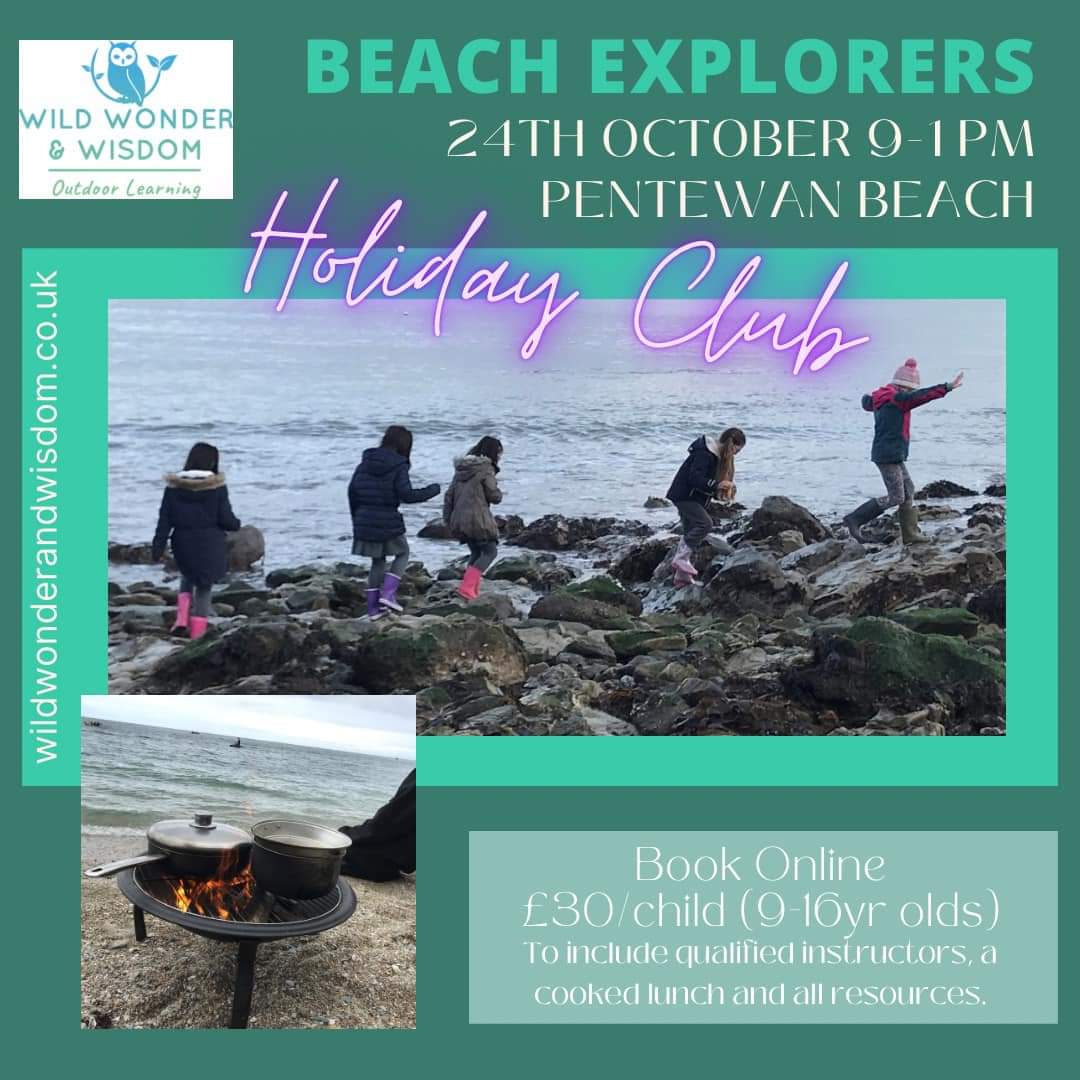 Holiday club with an outdoor theme. Tuesday 24th October 9 to 1