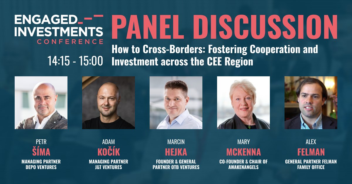otb_ventures's tweet photo. We are getting ready for the #Engaged Investments Conference in Prague 🇨🇿 Oct. 25 | Main Stage | 14:15 pm CET @MarcinHe and fellow industry experts will talk about "Fostering Cooperation and Investment across the CEE Region" Join us👉https://t.co/xOYeZC469Y https://t.co/n75Gz3ypam