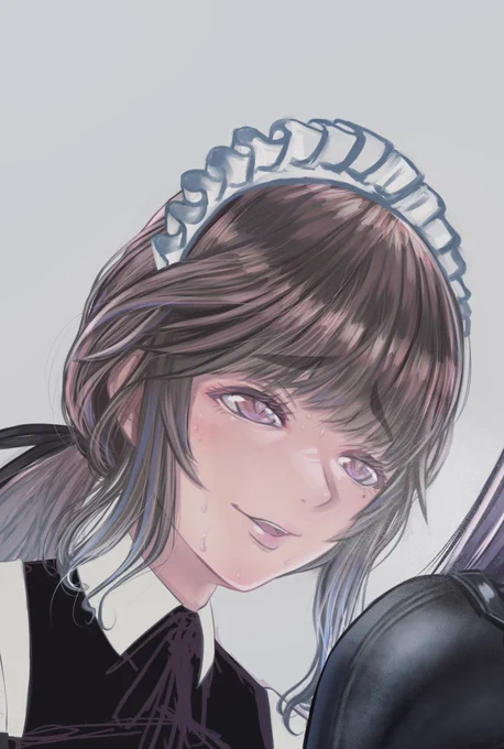 Wipスー……ハー……(はぁ……加奈子さんの匂いとラバーと革の匂いが混ざり合って……なんて素敵な香りなんでしょう)昨日から詩乃さんの顔面をいじくり回してる予定より完成遅れるなこりゃ。 