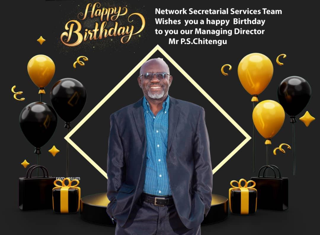 CompnyRegtax263's tweet photo. Network Secretarial Services team wishes you a happy #birthday.
We just want to say how #grateful we are to have you as our director.
You have been a great #mentor and friend,and we look up to you a lot .we hope you have a fantastic year ahead.
Makorokoto 
Congratulations
Amhlope https://t.co/rwQD0TJRx4