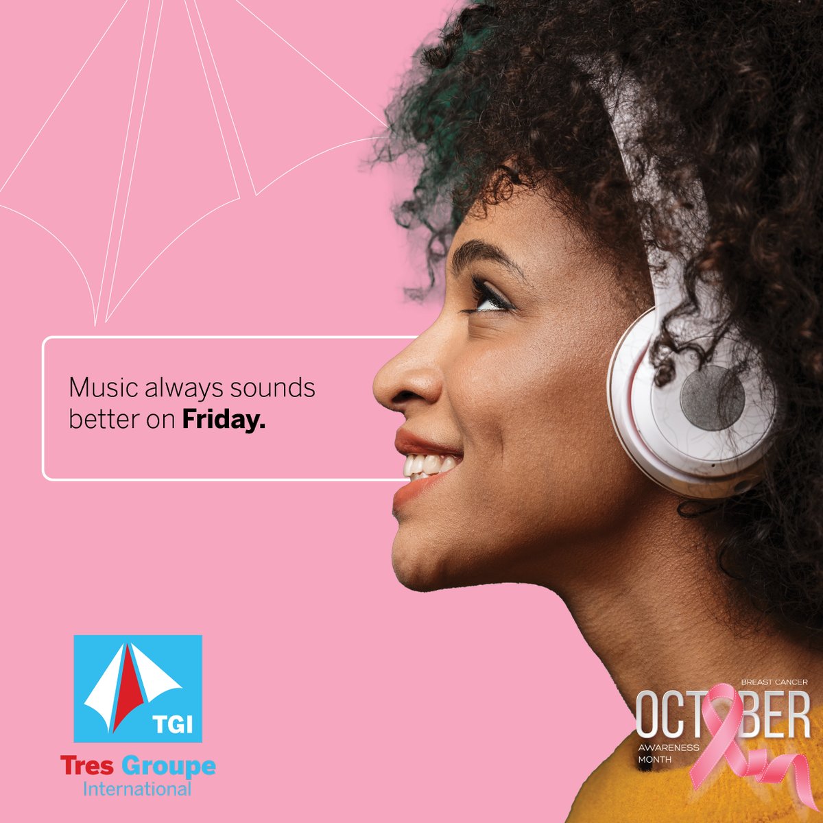 tresgroupeintl's tweet photo. #FeelGoodFriday. #TGI-Fridays What's on your Friday playlist?
#evolutionaryinnovation #tgination https://t.co/woteYQIxNH