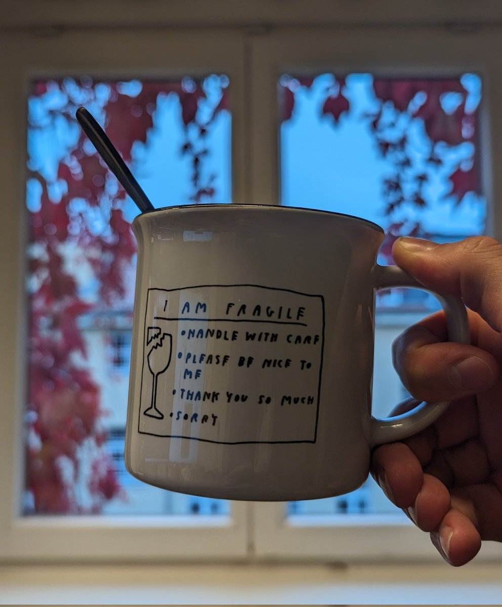 Traurige Musik kickt anders, wenn man keine Milch mehr für den Kaffee hat.