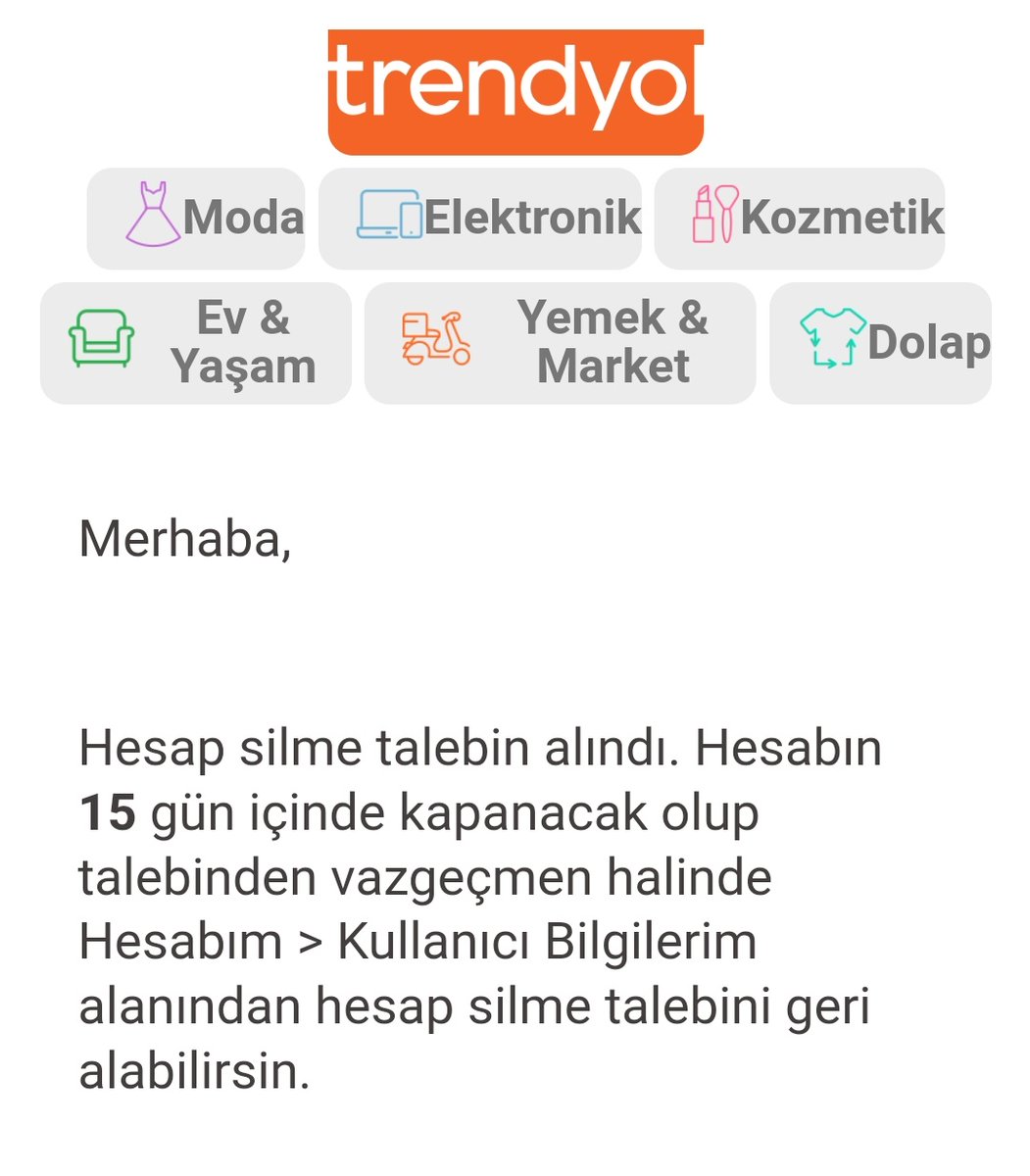 Filistin'de binlerce çocuk katledilirken "tarafsız kalıyoruz" safsatasıyla Filistin ürünlerini sitenizden kaldırmak nasıl bir akıl tutulmasının sonucu? Bir izahınız dahi yok, üyeliğimi iptal ettim.  <a href="/Trendyol/">Trendyol</a> #TrendyolBoykot