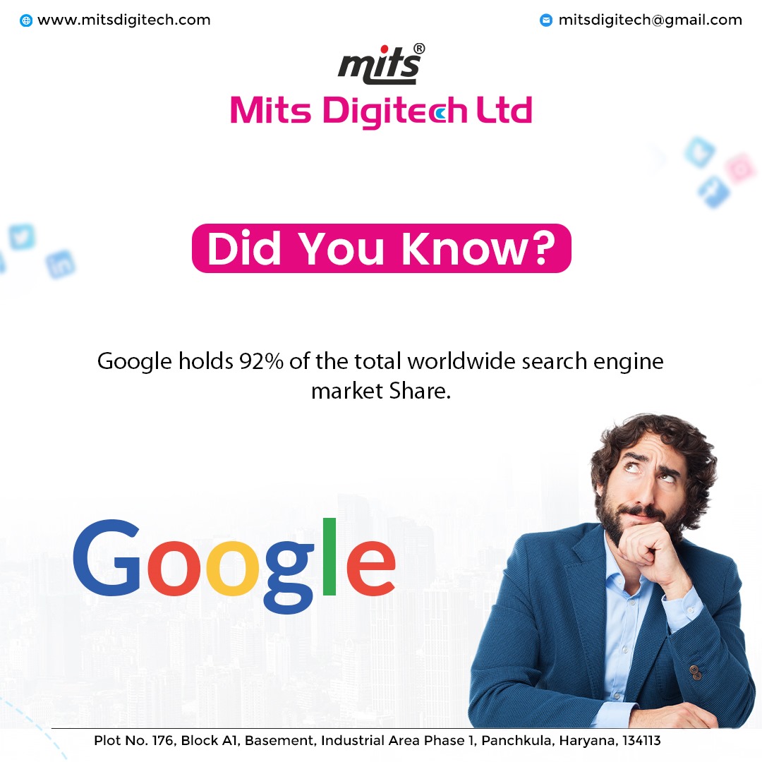 mitsdigitechltd's tweet image. DID YOU KNOW?
.
.
.
Follow #mitsdigitechltd for more interesting updates.
.
.
#socialmediamarketing #Google