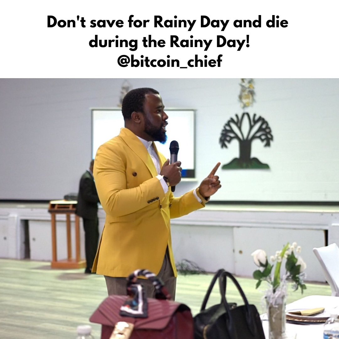 Don't save for Rainy Day and die during the Rainy Day! Recently, I sold one of my houses and a few other of my many real estate properties but before I tell you why, I want you to imagine this scenario “Have you ever at any point in time have to sell something valuable just so