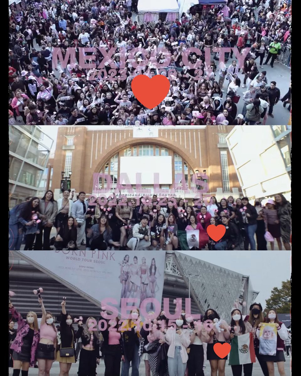 BLACKPINKMXCO's tweet photo. 🇲🇽 México estuvo presente en el último BP Memories e incluso pudimos ver que el peluche del @drsimioficial quizó llegar a @BLACKPINK 🥹🖤🩷

Gracias BLINKS mexas que las vieron sin importar el lugar ✨ https://t.co/Iy1eYurLTG