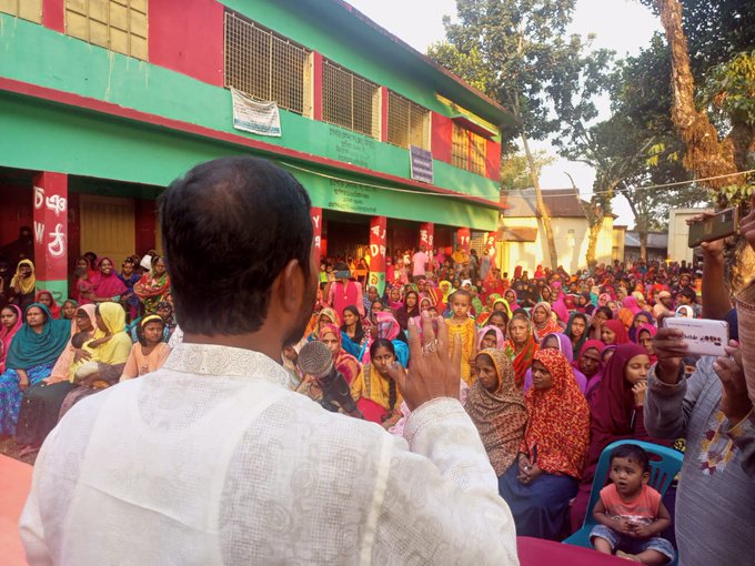 ধানসিড়িঁ পাবলিক স্কুলে এস এস সি পরিক্ষার্থীদের বিদায় অনুষ্ঠান