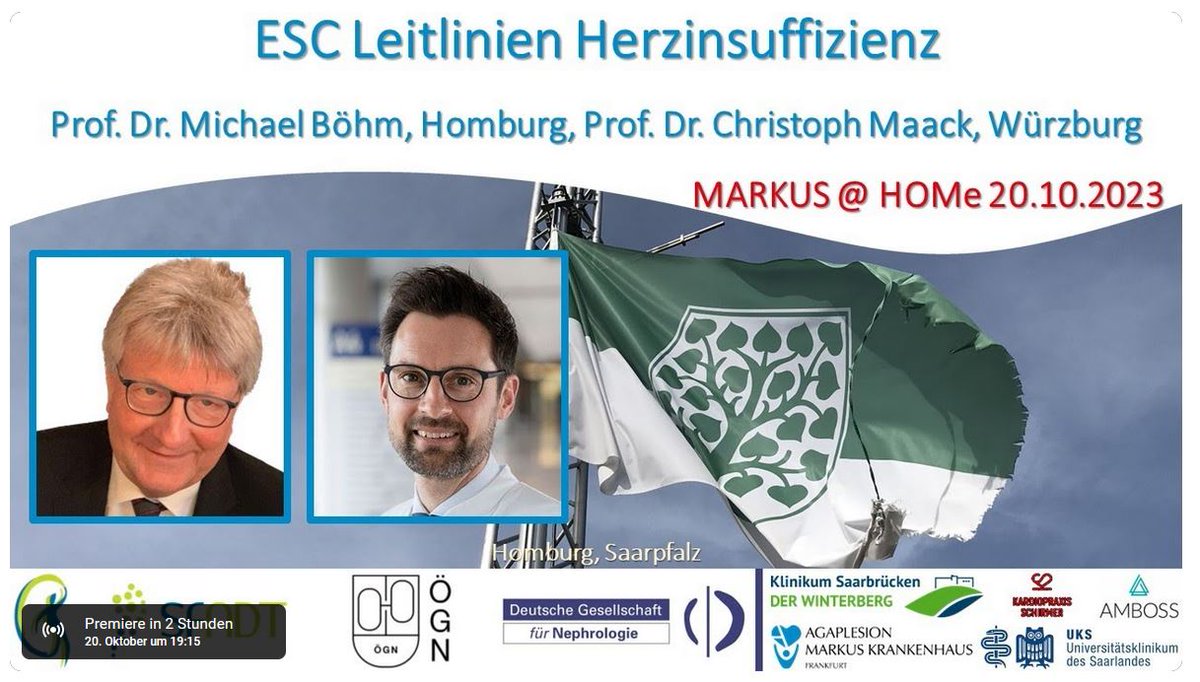 Florian Custodis (@floriancustodis) on Twitter photo 👉Leitlinien-Update #Herzinsuffizienz 2023. Warum ist das alles so🤔und wie entsteht eine Leitlinie? Wir haben Prof. Böhm und <a href="/ChristophMaack/">Christoph Maack</a> gefragt. Ab heute 📺auf t1p.de/ou3ve
<a href="/gunnar_heine/">Gunnar Henrik Heine</a> <a href="/KardiologieHH/">Erik Rafflenbeul</a> <a href="/YoungDgk/">Young DGK</a> 👉Leitlinien-Update #Herzinsuffizienz 2023. Warum ist das alles so🤔und wie entsteht eine Leitlinie? Wir haben Prof. Böhm und <a href="/ChristophMaack/">Christoph Maack</a> gefragt. Ab heute 📺auf t1p.de/ou3ve
<a href="/gunnar_heine/">Gunnar Henrik Heine</a> <a href="/KardiologieHH/">Erik Rafflenbeul</a> <a href="/YoungDgk/">Young DGK</a>