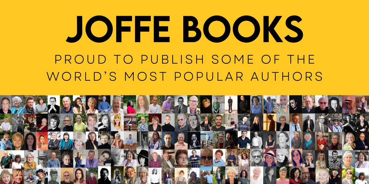 JoffeBooks's tweet image. Feeling proud and lucky to publish so many brilliant authors. It's an honour