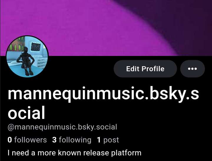 MannequinMusics's tweet image. Not abandoning Twitter, but it&apos;s great to have a backup plan