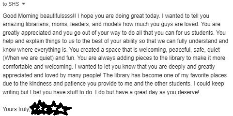 SpotsyLibrary's tweet image. This is what matters.