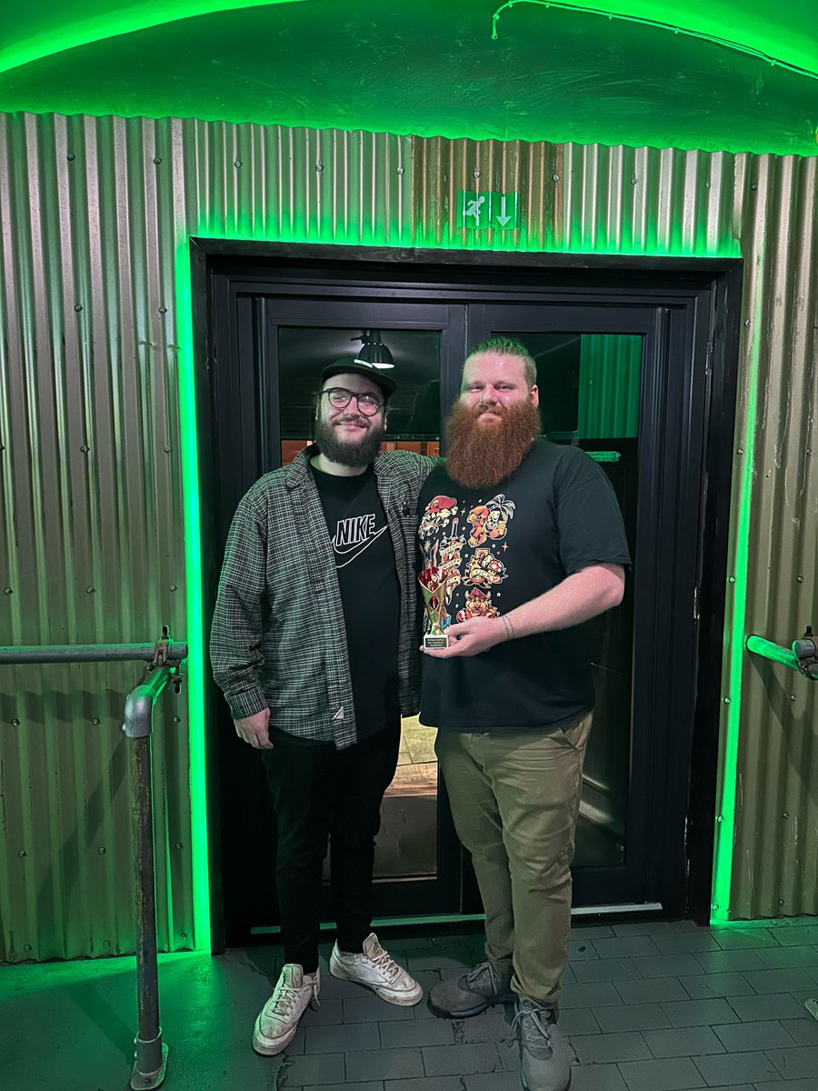 MeltdownSheff's tweet photo. Not far behind them are Guesty &amp; Adam who have won the title on 3 occasions, could they make it 4 and tie with Matt &amp; Steve?

Do you think you can spoil it and take the champion spot on this last event?
Book in asap to be sure of a spot!
https://t.co/NWQjSnYz05 https://t.co/V4UnbsemAn