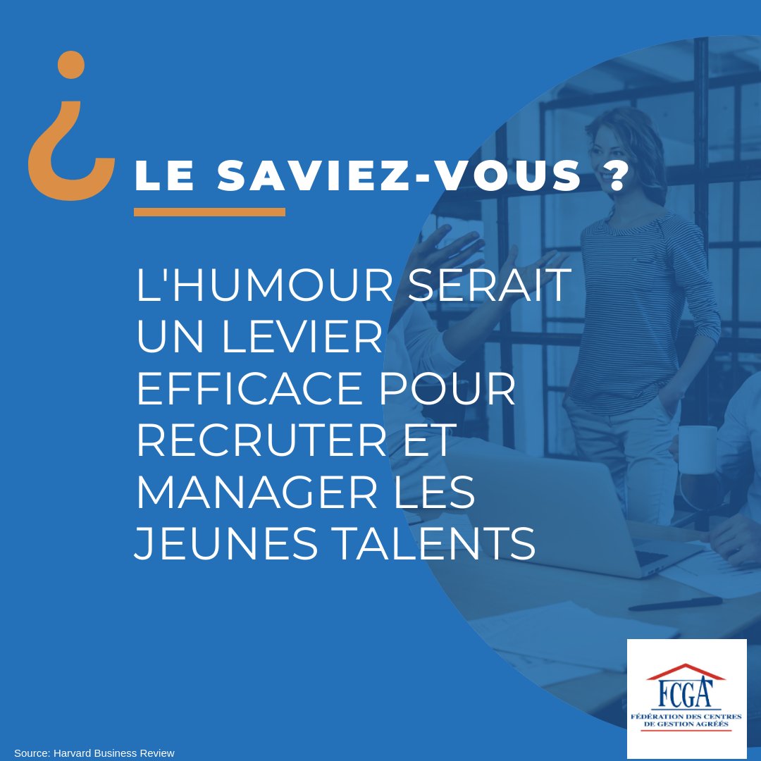 Qui aurait cru que l'humour puisse être si puissant, surtout dans le monde du travail ? Selon la Harvard Business Review, l'humour peut être un levier efficace pour attirer et motiver les jeunes talents 😄 Adopter l'humour dans le management, c'est un atout pour (1/3)