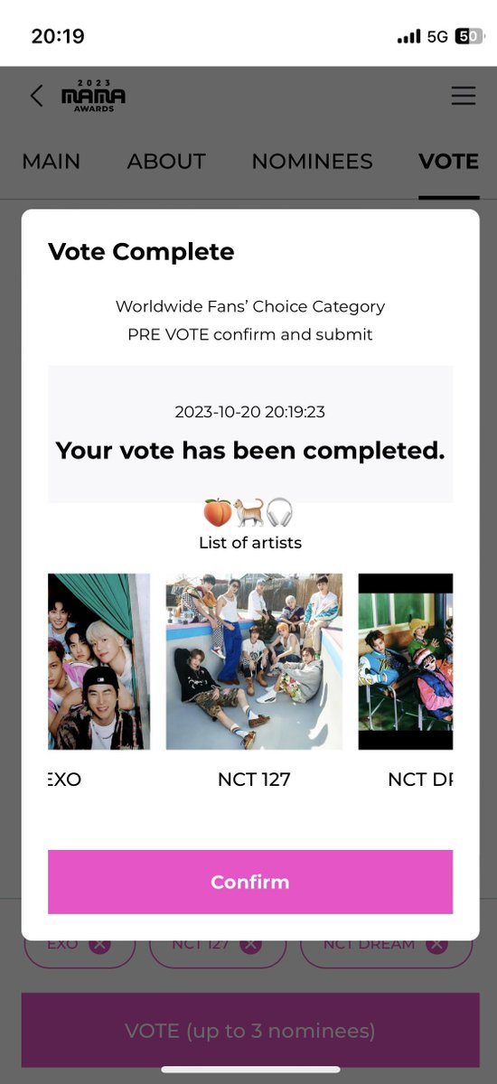 mookkers_'s tweet photo. 📢โหวต #2023MAMAAWARDS ไปคับทุกคนคนละวิ🫳🏻🫳🏻

[pre vote]🔗https://t.co/3QN8cbTdPx
โหวตได้ 3 วง

[spotify vote]🔗https://t.co/LQfR90aTH2
โหวตได้ 3 ครั้ง

; โหวตได้ 1 ไอดี/วัน จนถึง : 30/10, 21:59
; โหวตจริง : 6/11 - 20-11

( #VOTEforEXOTH #ใครๆก็โหวต127 #โหวตนี้เพื่อน้องดรีม) https://t.co/7TdSkYqBtV