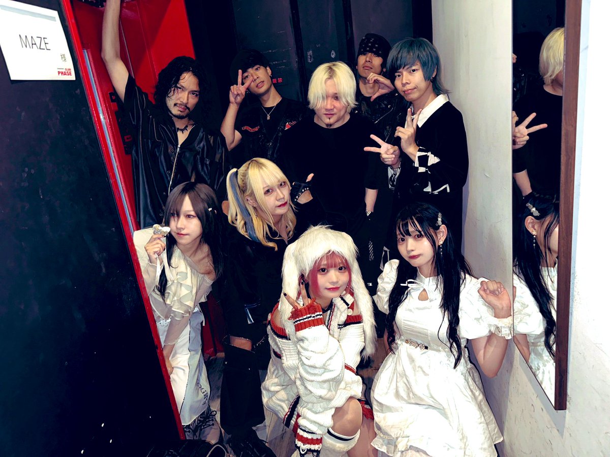 maze_idol's tweet image. 2023/10/20(Fri)
MAZE-BAND SET TWO MAN LIVE 2023-

Thank you for coming!!

#MAZE #AnotherStory
