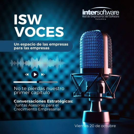 InterSoftwareCo's tweet photo. Hoy, lanzamiento inaugural de nuestro podcast 'ISW Voces'. En este episodio titulado 'Conversaciones Estratégicas: Juntas Asesoras para el Crecimiento Empresarial', Daniel Giraldo, CEO de Intresco.
Prepárate para una dosis de inspiración
🎙️ #VocesISW #PodcastEmpresarial https://t.co/UZzelJNzhh