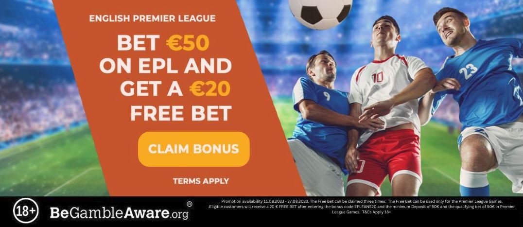 #PremierLeague 💪 Back after the International break! ⚽️ #LIVEVE #BOUWOL #BREBUR #MCIBHA #NEWCRY #NOTLUT #CHEARS #SHUMUN #AVLWHU #TOTFUL 🔥 Bet €50 an a PL match & get €20! 🔗 bit.ly/3s7vKtQ T&Cs apply. begambleaware.org 🔞 #FreeBets #BettingOffers