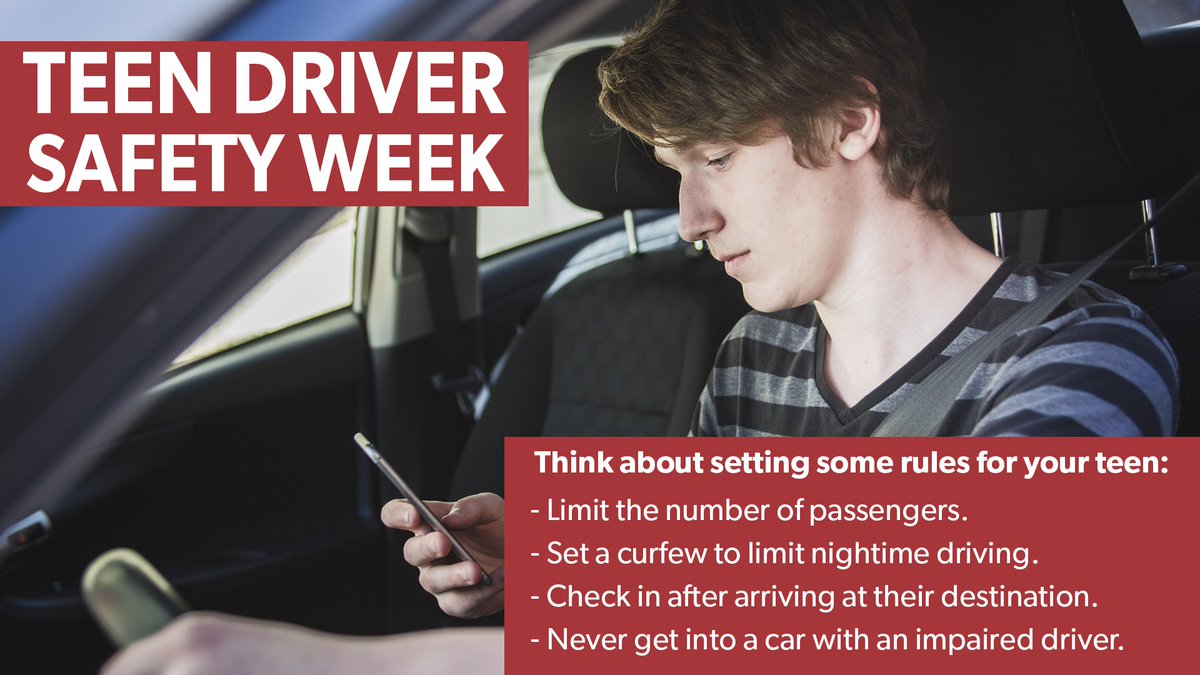 Your teen might be the one behind the wheel, but you're still the one in control.

#TeenDriver #SafetyTips #TeenDriverSafety