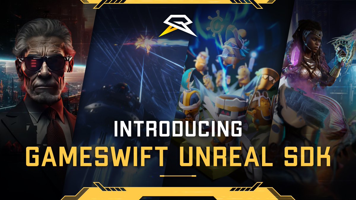 GameSwift_io's tweet photo. Introducing GameSwift Unreal SDK 🎮⚒️

A toolset for seamless integration of GameSwift into your Unreal Engine projects.

• Easy integration
• Top-notch safety
• User-friendly for everyone
• Compatible with multiple platforms

Building with GameSwift is easy. Learn more👇 https://t.co/TkdIniQRbD