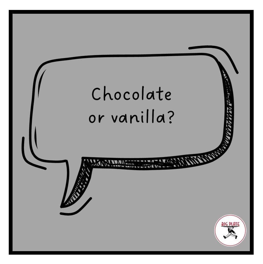 BigPlateSupply's tweet image. This is super important, and we want to know!

#ConversationStarter #AnswerTheQuestion #TalkToUs
