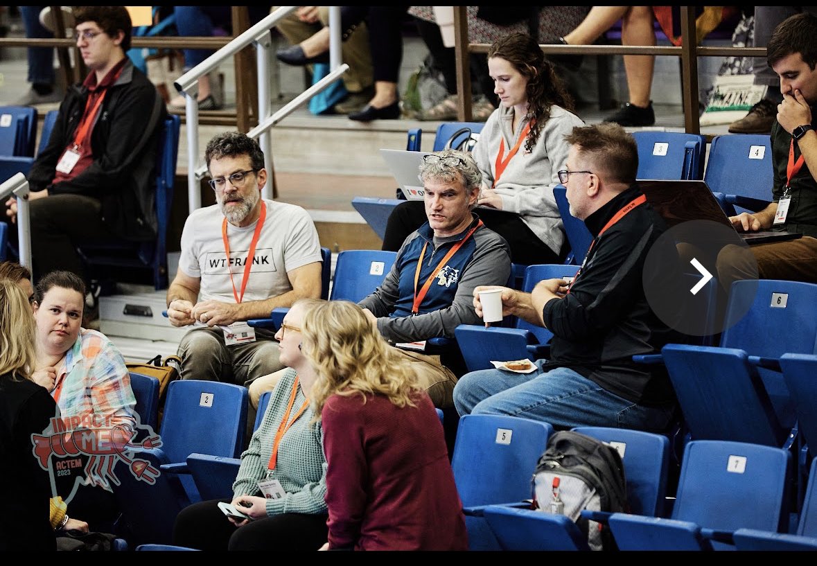 It only took me a week to post but…Love the time, ideas and energy at <a href="/ACTEM/">ACTEM</a>! Proud to be with my RSU9 tech team! So excited for meeting new people, tech and connections. #ACTEM23 #alwayslearning #techcoaches #PD