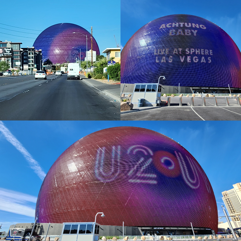 🔮 Took a tour of the #LasVegasSphere! (Sorry, no inside pics yet) The potential? Limitless. 

EMC is on the move in #OOH experiences. Stay tuned! 🌐 #EMCFirstLook #AdvertisingInRealLife