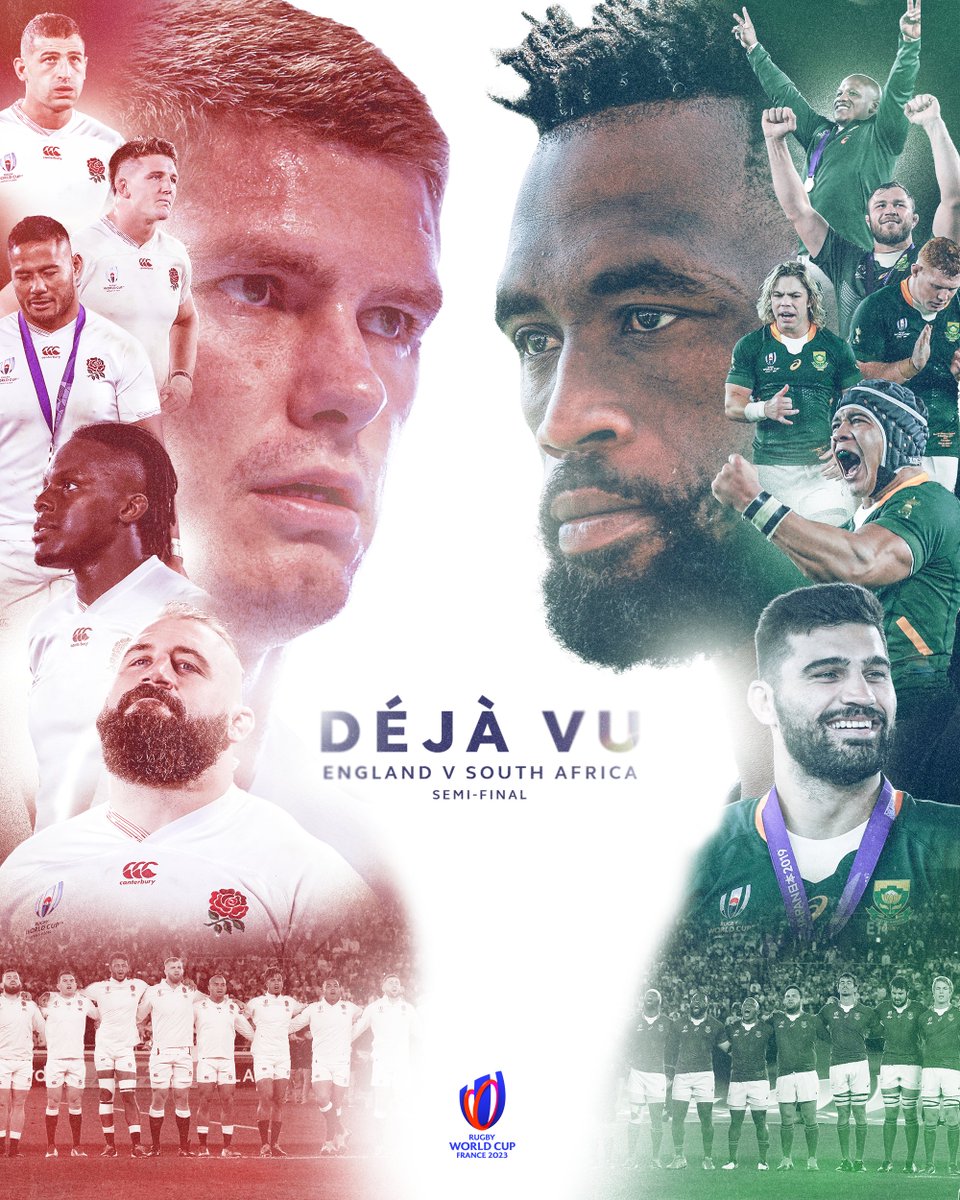 RUN. IT. BACK. 2⃣0⃣1⃣9⃣

#RWC2023 | #ENGvRSA