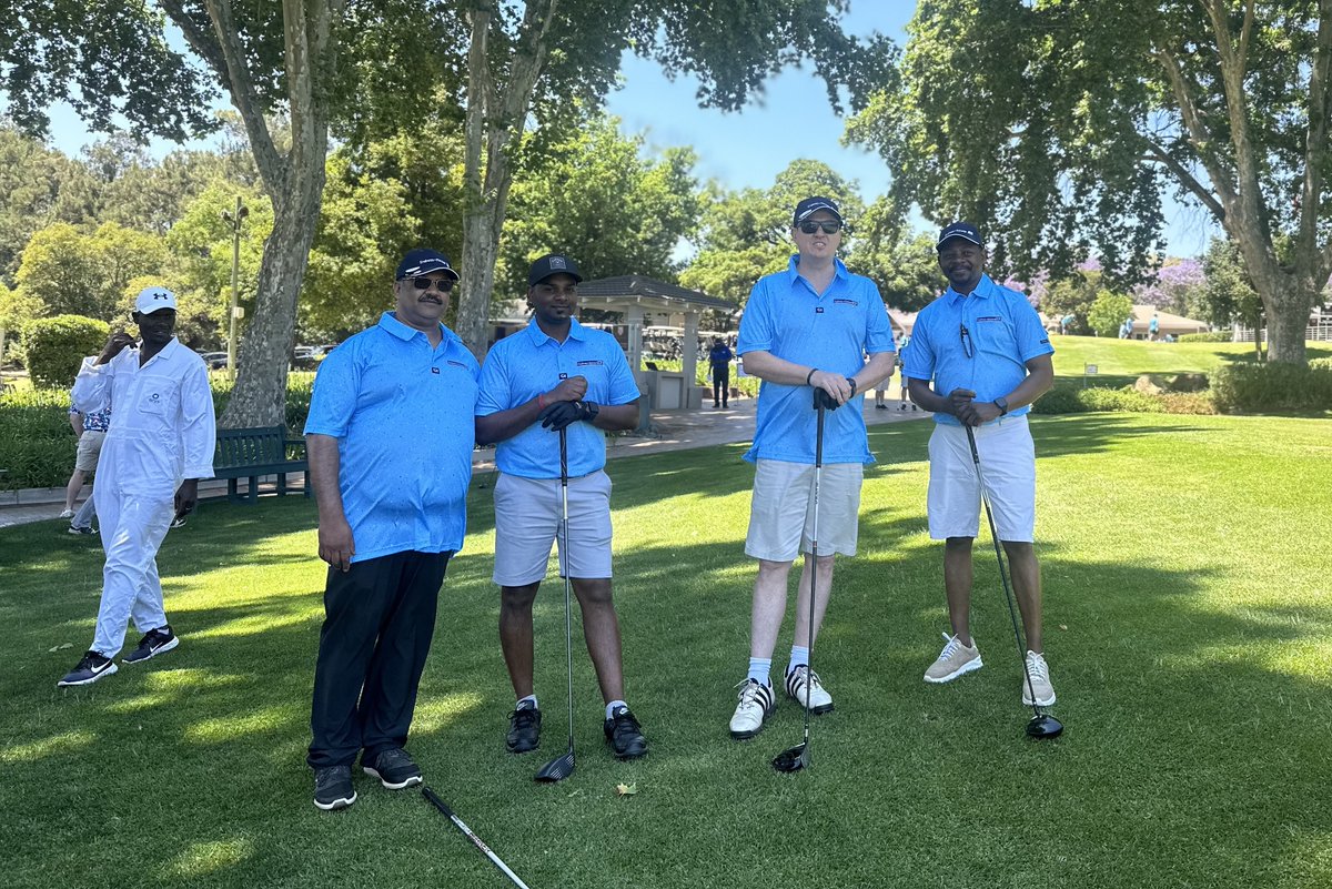 The Annual Endress+Hauser Customer Golf Day is in full swing!

All the golfers are on the course! The weather is perfect, and the competition is fierce. 

We're excited to see which four-ball will scoop the winning trophy tonight!

#ILoveEndress #PeopleForProcessAutomation