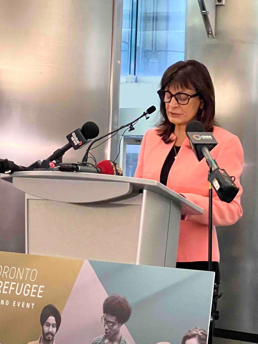 “Refugees come to Canada looking to not only build a new life but to contribute to the communities around them.” WES’ <a href="/madhany_shamira/">Shamira Madhany</a> spoke today at the Toronto Refugee Hiring Event.

“We are unlocking limitless potential for Toronto, for Canada, &amp; for a brighter global future.”