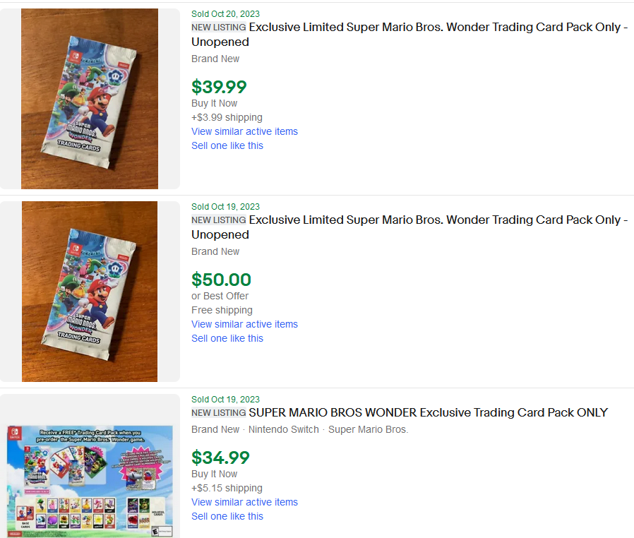 Super Mario Bros Wonder Nintendo Switch - Brand New Free Shipping!
