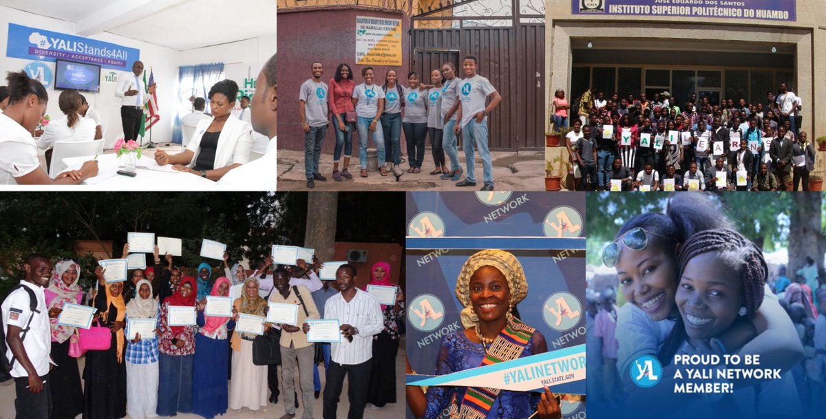 Are you an official #YALINetwork member? Becoming a member is simple, and the benefits are numerous! Become a part of the community to connect with other leaders and learn from experts in your respective field! Join today: yali.state.gov/network/