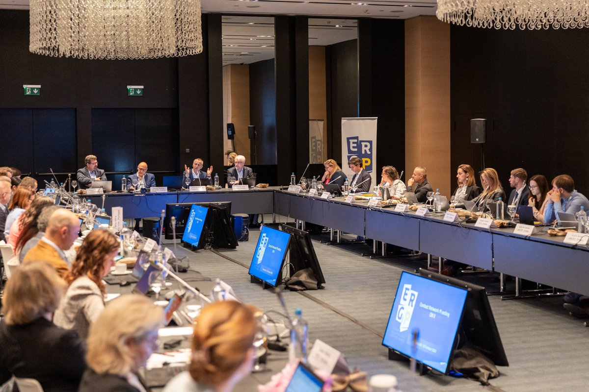 EETT_GR's tweet photo. The Contact Network II meeting of the European Regulators Group for Postal Services (#ERGP) was successfully hosted on 20/10 in Thessaloniki by #ΕΕΤΤ. The meeting focused on the draft 2024 Work Program, as well as the progress in the ongoing 2023 actions.
#postalservices https://t.co/WIJX3ebkIw