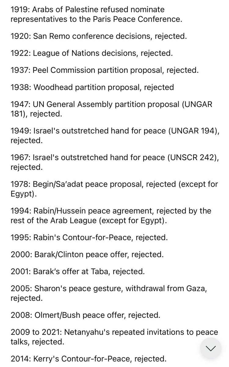 <a href="/GretaThunberg/">Greta Thunberg</a> These are all of the peace proposals offered - each of them rejected by the Palestinian Arabs.
Some of these gave everything that they were asking for. 
They declined because they wanted all of Israel, and the expulsion of the Jews.
This is what you are supporting. 
But like most