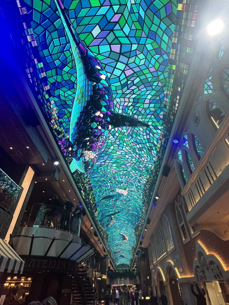Gemma_Outram's tweet photo. Many thanks to the team @MSC_Cruises_UK for an incredible @notjusttravel conference week onboard #MSCEuribia what a stunning ship, and fabulous hosts 🥰 https://t.co/wLmVXMKCF9