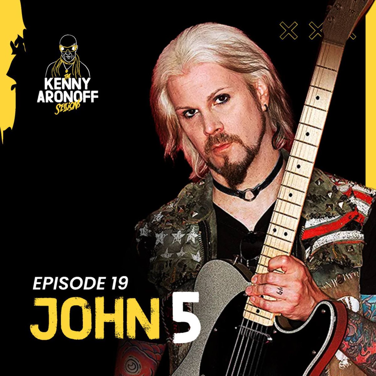 Had a great time joining @AronoffOFFICIAL on what is one of my FAVORITE new podcasts!! 
👉Follow this link to view the interview in full: tr.ee/mWPztK9r68 
#John5 #KennyAronoff #TheKennyAronoffSessions