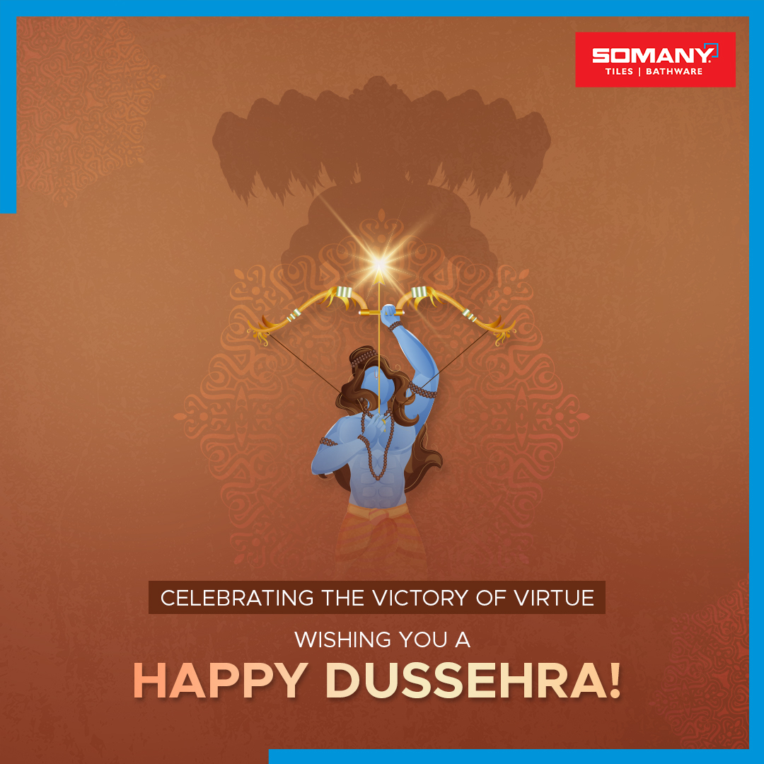 This Dussehra, let us celebrate the victory of virtue, light over darkness, and wisdom over ignorance.​
​
Wishing you a Happy Dussehra!​
​
#HappyDussehra #Dussehra2023 #VijayaDashami #GoodOverEvil #FestivalOfVictory #IndianFestivals #DussehraWishes #DussehraCelebrations
