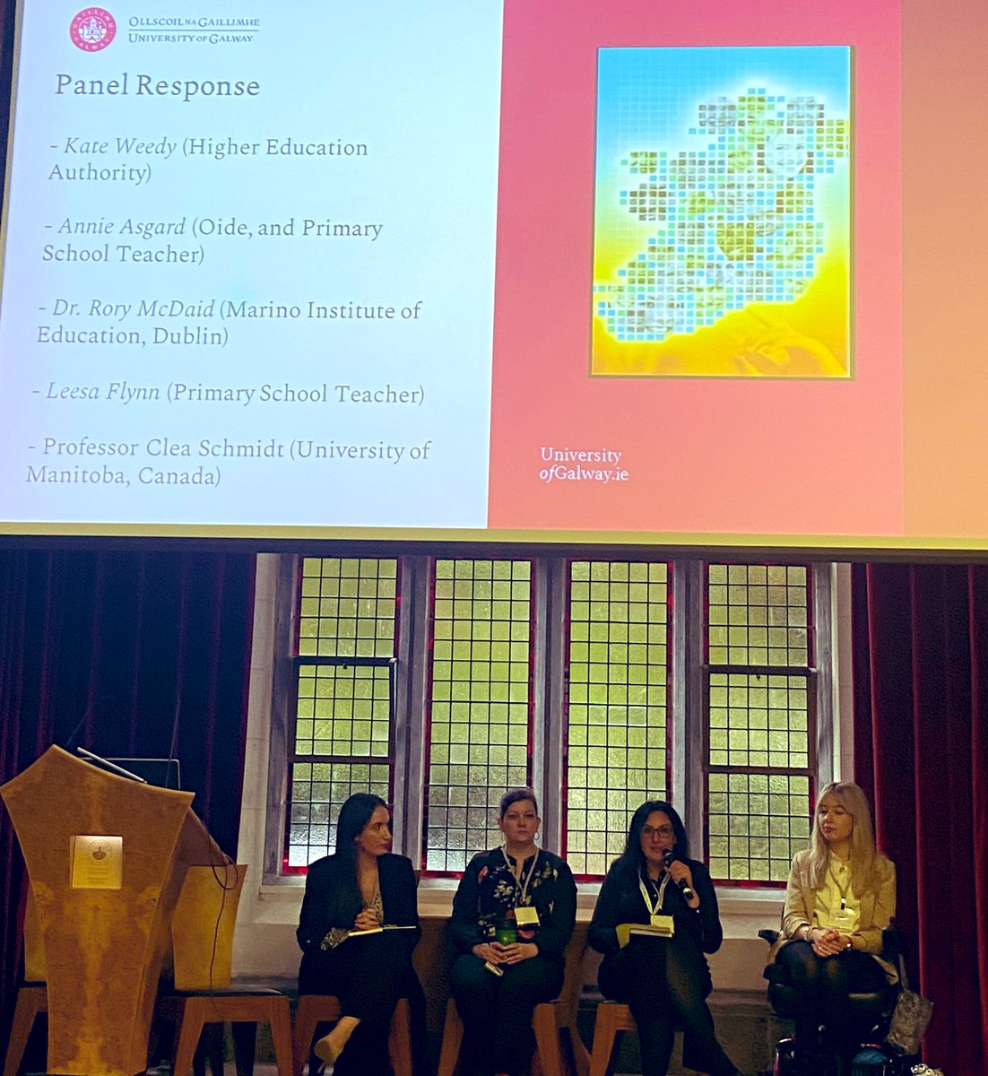 A vibrant and thought-provoking panel discussion to end a really engaging day. Wonderful to know so much is happening in #TeacherDiversity lots more to do & learn!