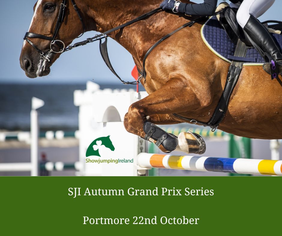 The SJI Autumn Grand Prix Series continues this weekend in Portmore. This event will be live-streamed via the sjilive app in conjunction with Plusvital and SJI. #SJI #AutumnGrandSeries #Portmore #sjilive #Plusvital #showjumping #livestream #grandprix