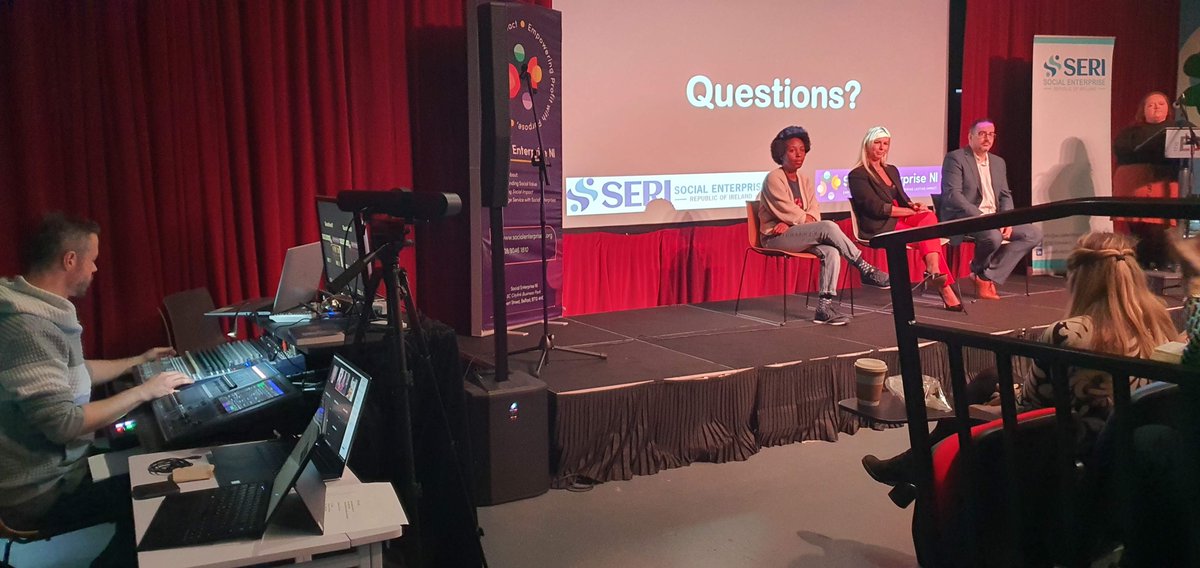 It has been a pleasure to assist <a href="/SERIreland/">SERI</a> in #filming and #broadcasting the SEWF Community Hub: The Future of Social Entrepreneurship - Emerging Technologies and Social Enterprise from our studio, The Apex.
#podcast #Dublin #studio #recording #marketing #business #technology