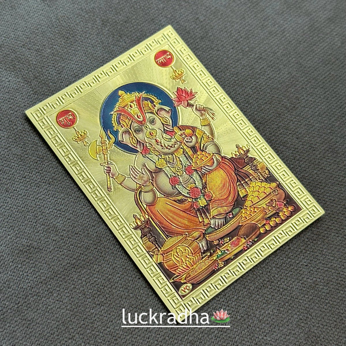 luckradha's tweet photo. 🕉️ โอม ศรี คเณศายะ นะมะฮา 🕉️

แผ่นทอง พระพิฆเนศ ประทานพรความสำเร็จ ขจัดอุปสรรค สุขสมหวังตาสปรารถนา

แผ่นละ 99 บาท จัดส่งฟรี
สนใจบูชา dm ได้เลยค่า
#แผ่นทอง #พระพิฆเนศ #แผ่นทองพระพิฆเนศ https://t.co/D0lIjxwc5v
