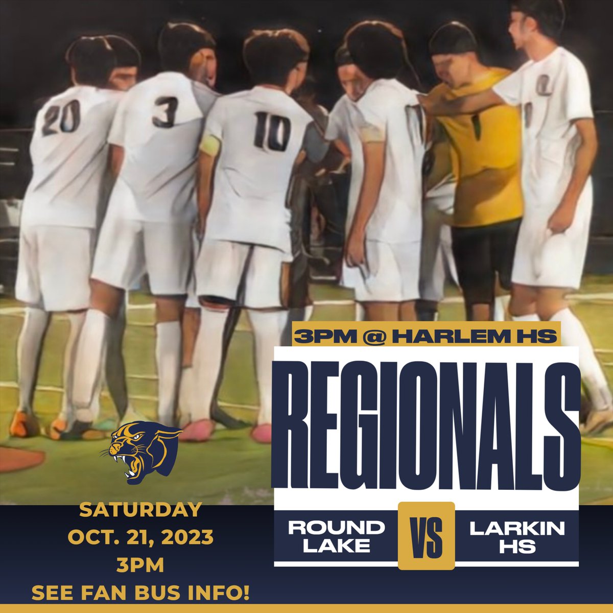 Round Lake Athletics (@athleticsrl) on Twitter photo Come out and support our boys soccer team this Saturday as they move forward in the IHSA 3A Regional competition!  Ticket can be purchased at the gate or ahead of time via GoFan loom.ly/3xOuzSk
Here is the link to live stream the game:  loom.ly/seiqEfQ  #WeAreRL Come out and support our boys soccer team this Saturday as they move forward in the IHSA 3A Regional competition!  Ticket can be purchased at the gate or ahead of time via GoFan loom.ly/3xOuzSk
Here is the link to live stream the game:  loom.ly/seiqEfQ  #WeAreRL