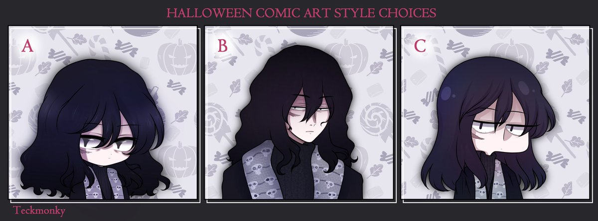 「Art style test for a future comic thingie 」Teckmonkyの漫画