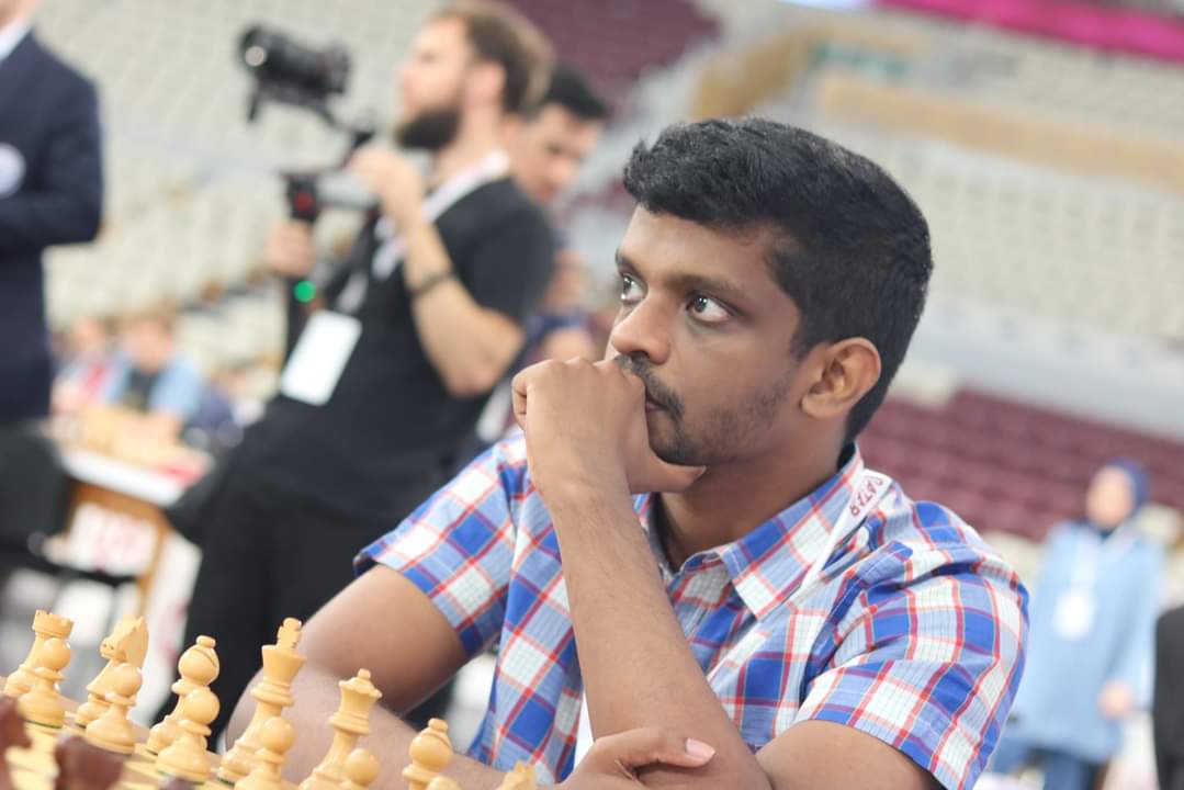 Grandmaster SL Narayanan takes sole lead in the Qatar Masters 2023!  Narayanan played a fantastic game with the White pieces to take down…