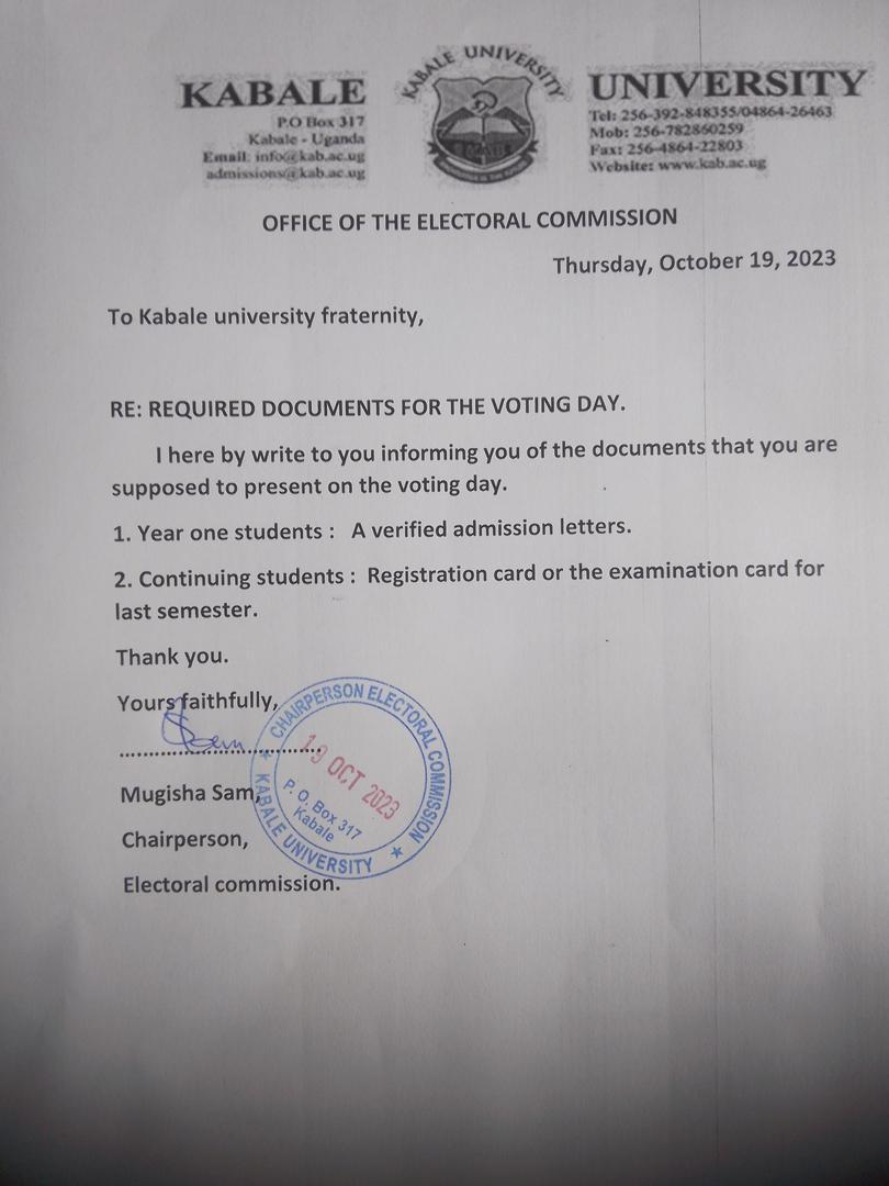 KabGuild's tweet photo. 📌🗓️REQUIRED DOCUMENTS FOR THE VOTING DAY.
Herein is the requirement for one to vote.
🎯Get prepared,be ready to voting your best candidate
#VotingRequirements
#votingDay
#Tomorrow
📢21/10/2023🗓️ https://t.co/pRLdC3BIC7