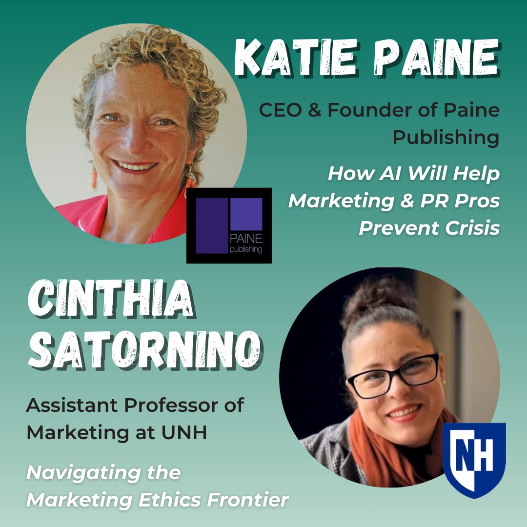 MAC_UNH's tweet photo. There’s still time to register for the AI-volution Social Media Marketing Symposium! 🤖📲 You won’t want to miss out on learning about this ever-changing digital landscape from the pros! 🎤

Register here: https://t.co/XCkCbBD0Vo

#unh #amamarketingweek #paulpride #whyama #ai https://t.co/ejz3TQgAJj